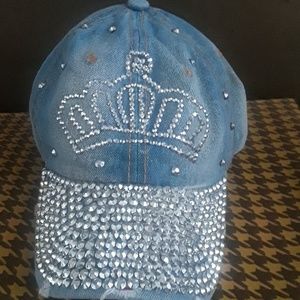 Clearance Beautiful Stressed Embellished Ball Cap